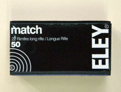 ELEY match 22口径（50発）